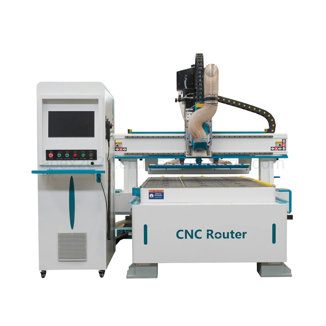 CNC Router Machine with Atc Spindle 1325 Woodworking Cutting CNC Machine 3 Axis Atc CNC Router Wood Engraving Machine for MDF Wooden Door Furniture